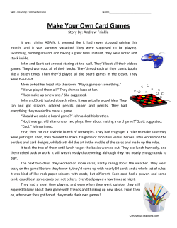 Make Your Own Card Games