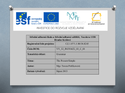 Prezentace aplikace PowerPoint