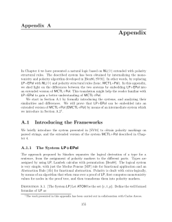 Appendix
