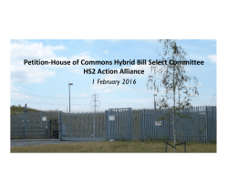 Petition-House of Commons Hybrid Bill Select Committee HS2