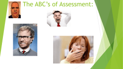 Assessor Refresher Power Point 2015
