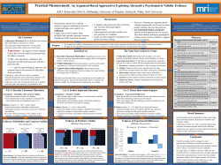 Practical Measurement: An Argument