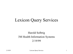 Lexicon Query Services Revised Submission