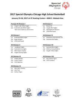 2017 Area 3 High School Basketball Results