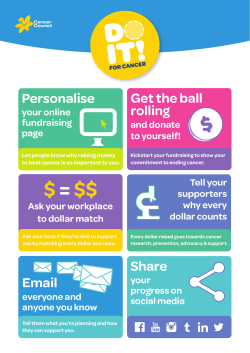 Share Get the ball rolling Personalise Email