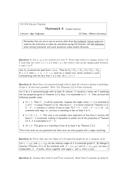 CS 570 Graph Theory Lecturer: U˘gur Do˘grus&ouml;z CS Dept., Bilkent