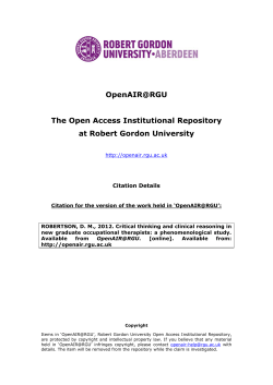 Critical thinking and clinical reasoning in new