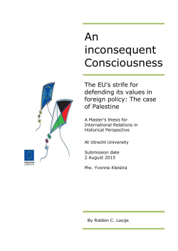 An inconsequent Consciousness - Utrecht University Repository
