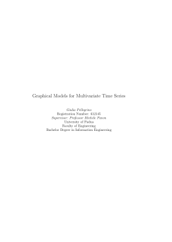 Graphical Models for Multivariate Time Series