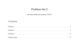 Problem Set 2 - Wiwi Uni