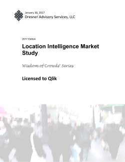 DAS Location Intelligence Market Study 2017
