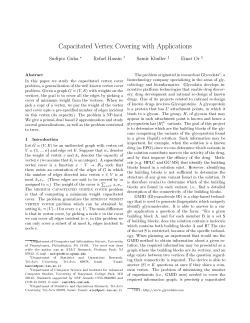Capacitated Vertex Covering with Applications