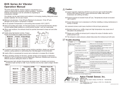 08-BVK Series Air Vibrator Operation Manual_B0