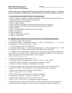 PBIO 450/550.examI.sp94