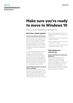 Make sure you`re ready to move to Windows 10 solution