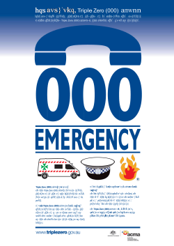 ACM_A3Poster_TripleZero_SINHALESE.FA.indd