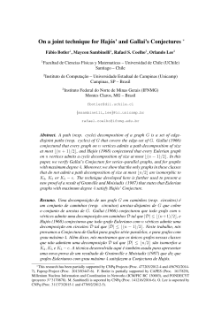 On a joint technique for Haj&oacute;s` and Gallai`s Conjectures