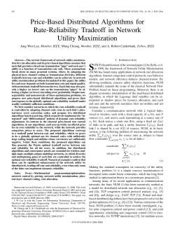 Price-Based Distributed Algorithms for Rate