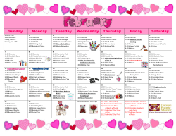 February Calendar Template