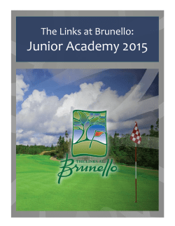 golf academy - The Links at Brunello