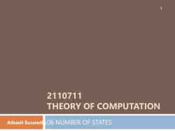 2110355 Formal languages and automata theory
