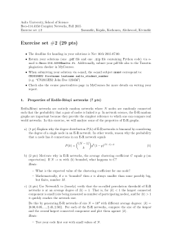 Exercise set #2 (29 pts)