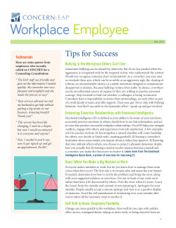 Tips for Success