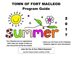 Call FCSS for more information 403-553- 4491.