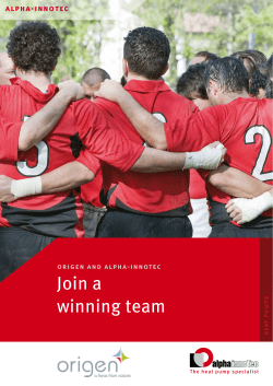 Join a winning team - Alpha