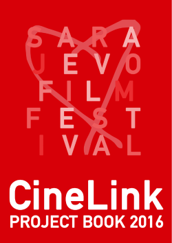 CineLink 2016| 1 - Sarajevo Film Festival