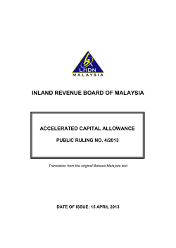 inland revenue board of malaysia - Chartered Tax Institute of Malaysia