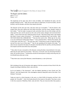 The Buyers and the Sellers