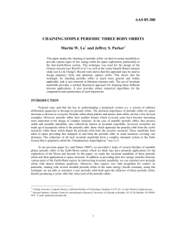 Invariant Manifolds of Periodic Orbits