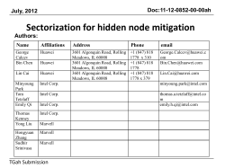 12/852r0 Sectorization for Hidden Node Mitigation