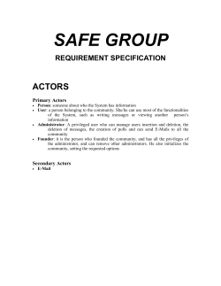 Safe Groups