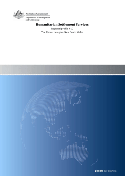 Illawarra region - Regional HSS Profile