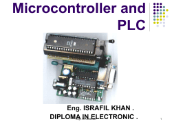 Microcontroller and PLC