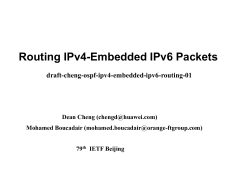 MT-MI OSPFv3 for IPv4-Embedded IPv6