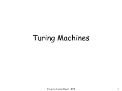 Turing Machine