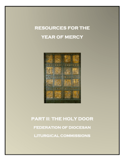 Holy Door - The Federation of Diocesan Liturgical Commissions