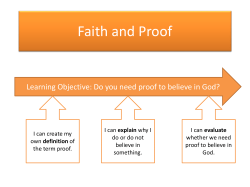 Faith and Proof