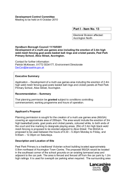 Hyndburn Borough Council &ndash; No objection in principle. Advise that