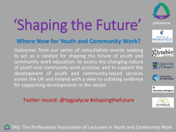 Shaping the Future - The Professional Association of Lecturers in