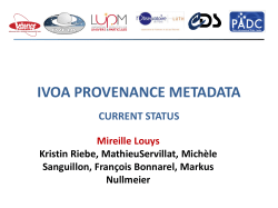 ProvenanceDMstatusApr2017