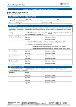 (SSP) - Application Form (.doc)