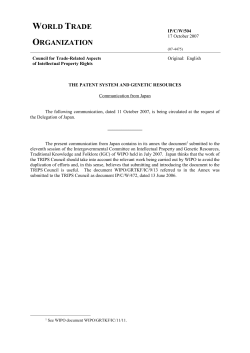 IP/C/W/504 - WTO Documents Online