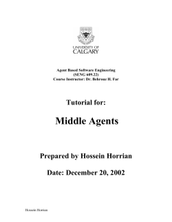 Middle Agents