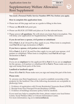 SWA RS1 - Welfare.ie