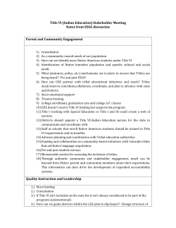 (ESSA) Input (DOC) - Colorado Department of Education