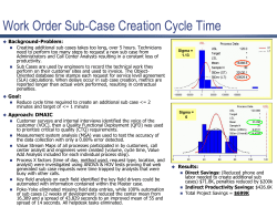 Call Center Case Study